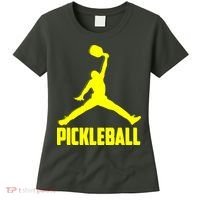 Yellow Pickleball Sports Logo Women's T-Shirt thumb 0