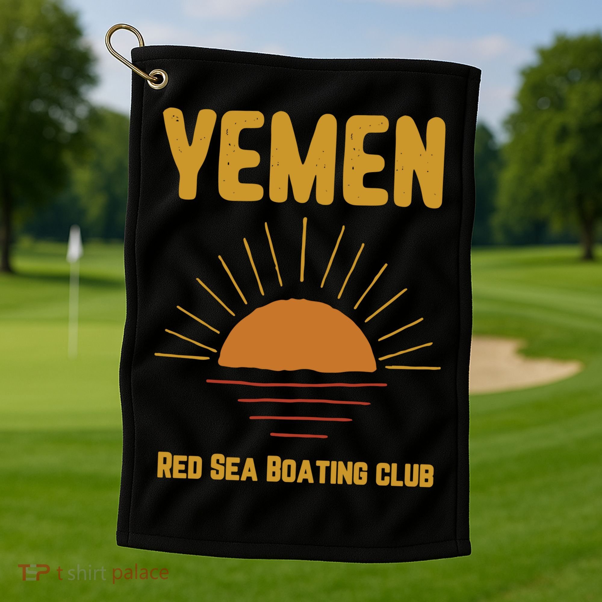 Yemen Pride Yemeni Golf Towel