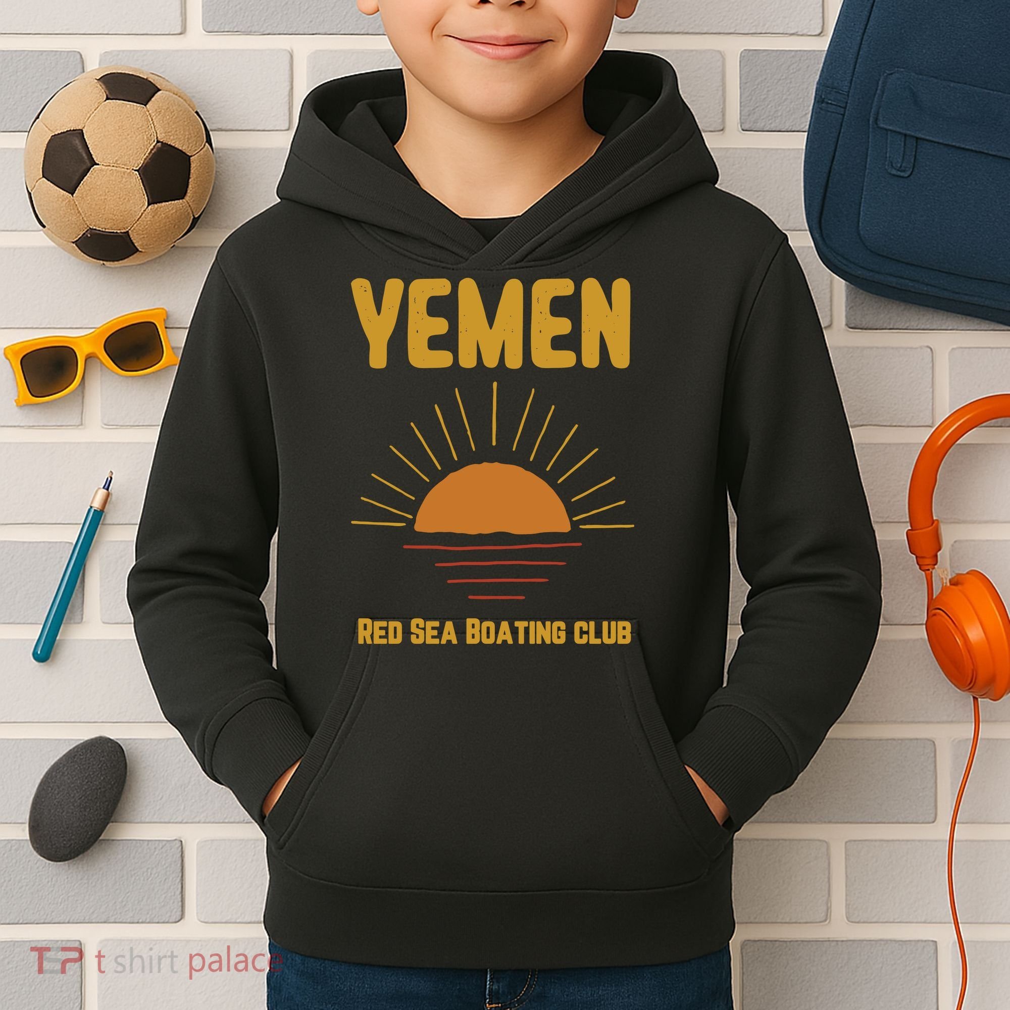 Yemen Pride Yemeni Kids Hoodie