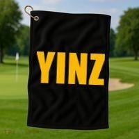 Yinz Pittsburghese Golf Towel thumb 1