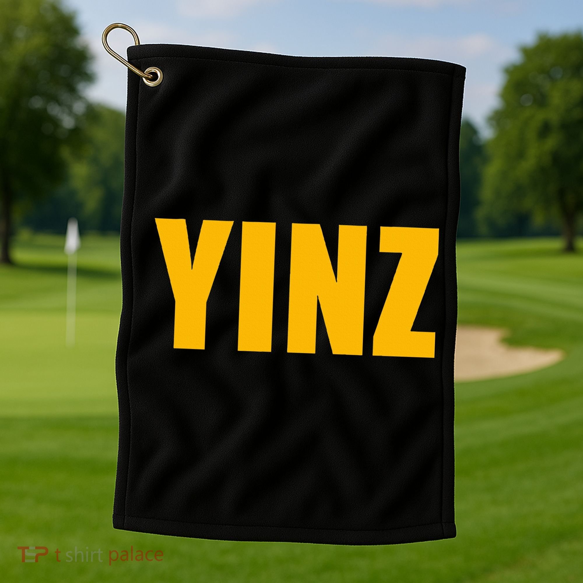 Yinz Pittsburghese Golf Towel