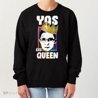 Yas Queen Rbg Ruth Bader Ginsberg Women's Sweatshirt thumb 0