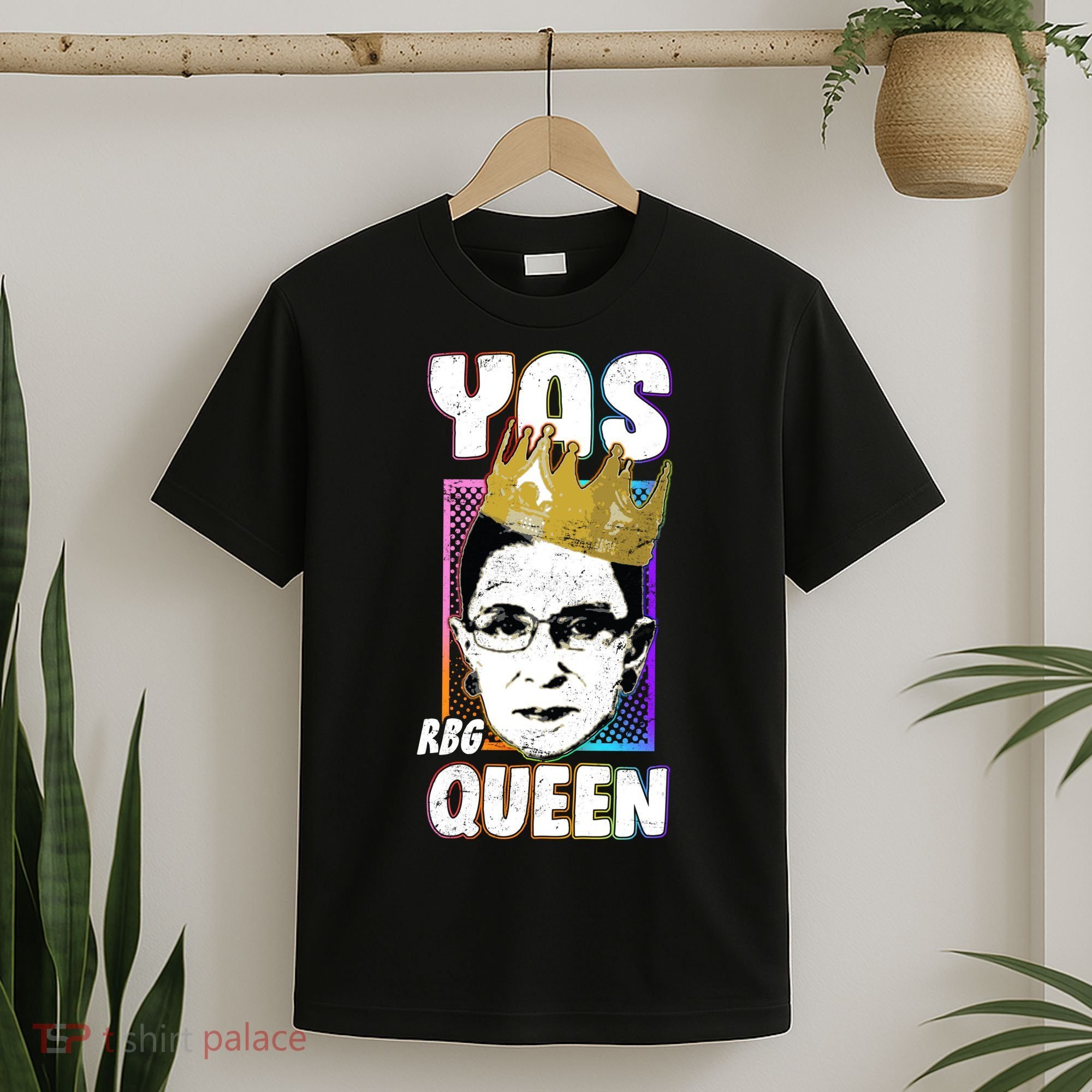 Yas Queen Rbg Ruth Bader Ginsberg T-Shirt