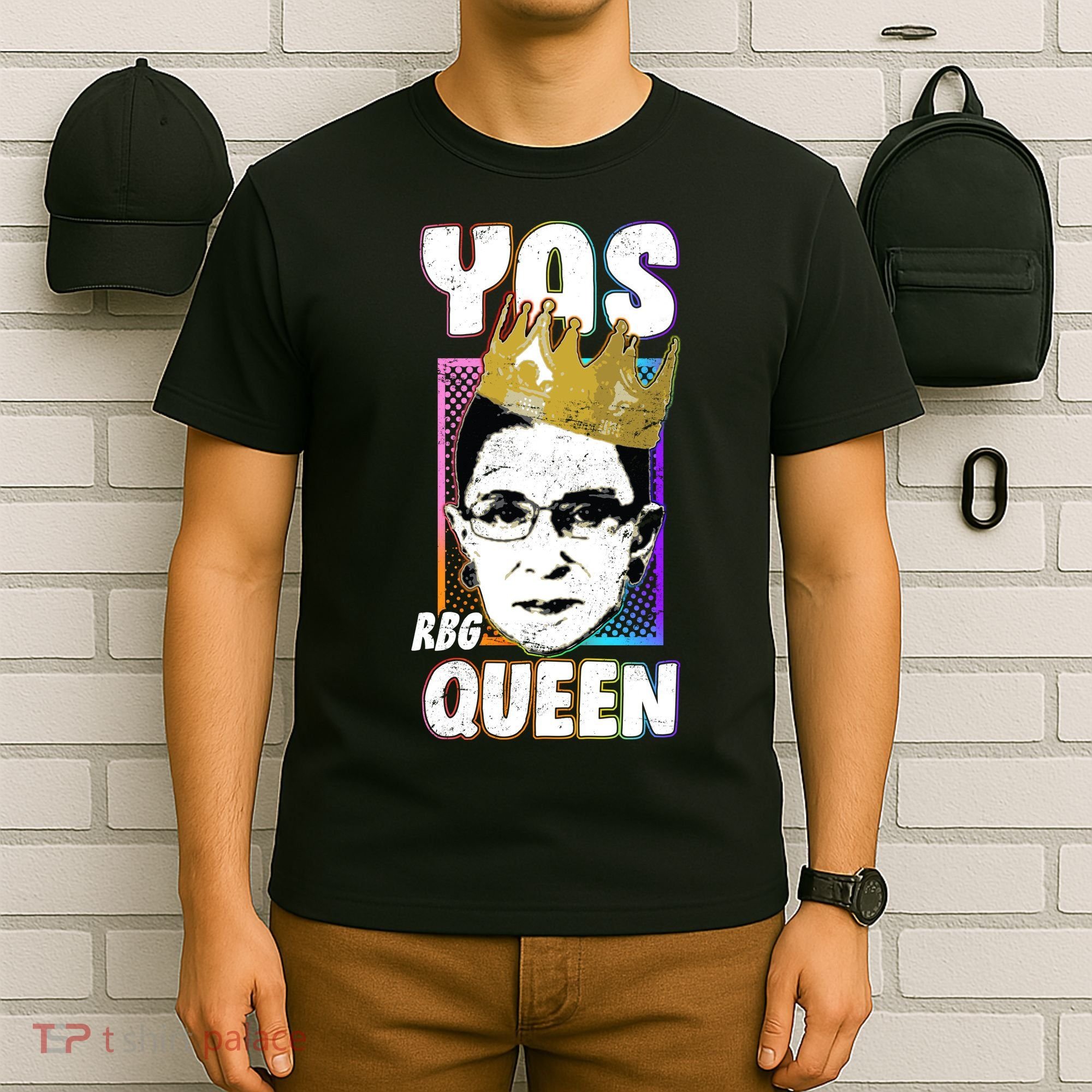 Yas Queen Rbg Ruth Bader Ginsberg T-Shirt