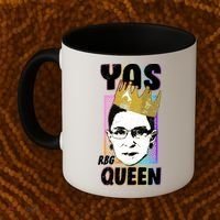 Yas Queen Rbg Ruth Bader Ginsberg Coffee Mug thumb 2
