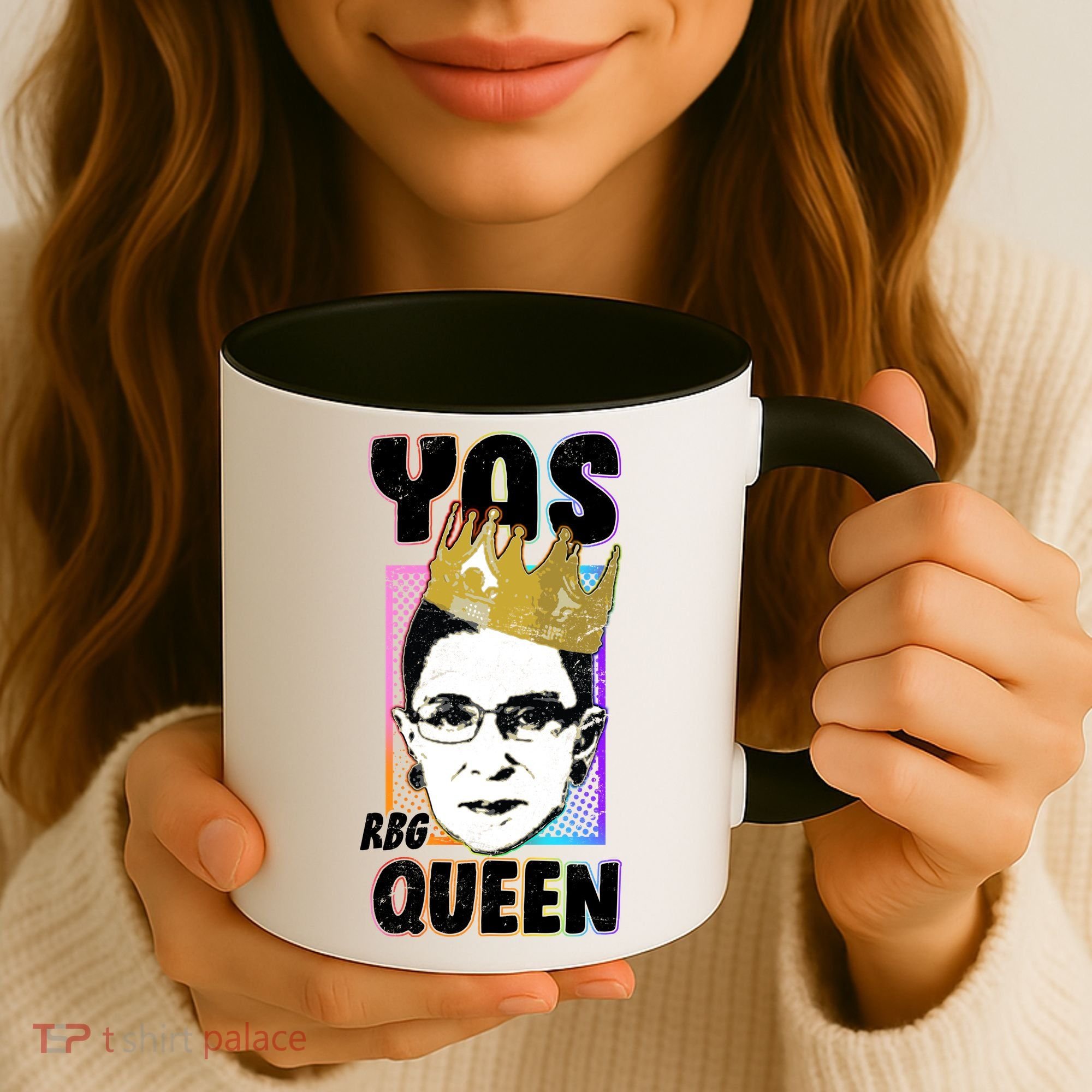 Yas Queen Rbg Ruth Bader Ginsberg Coffee Mug
