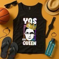 Yas Queen Rbg Ruth Bader Ginsberg Tank Top thumb 4