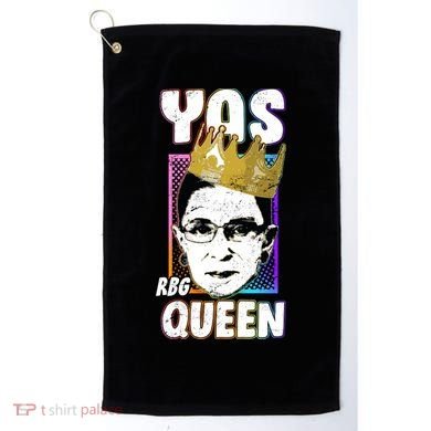 Yas Queen Rbg Ruth Bader Ginsberg Golf Towel