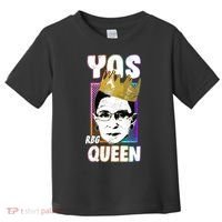 Yas Queen Rbg Ruth Bader Ginsberg Toddler T-Shirt thumb 0