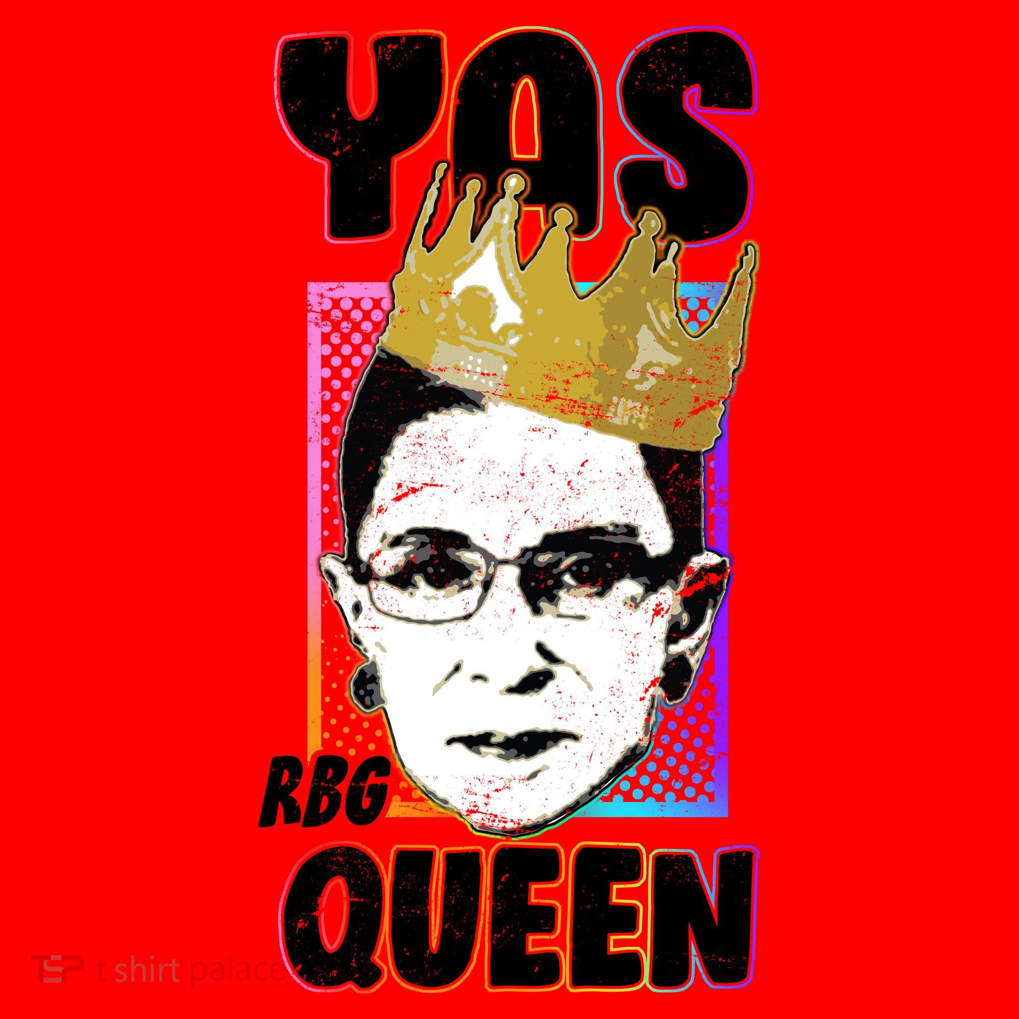 Yas Queen Rbg Ruth Bader Ginsberg Santa Hat