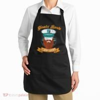 Yacht Rock Captain Party Boat Drinking Bearded Apron thumb 2