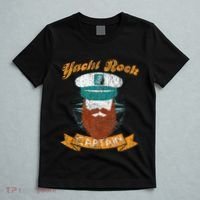 Yacht Rock Captain Party Boat Drinking Bearded T-Shirt thumb 5