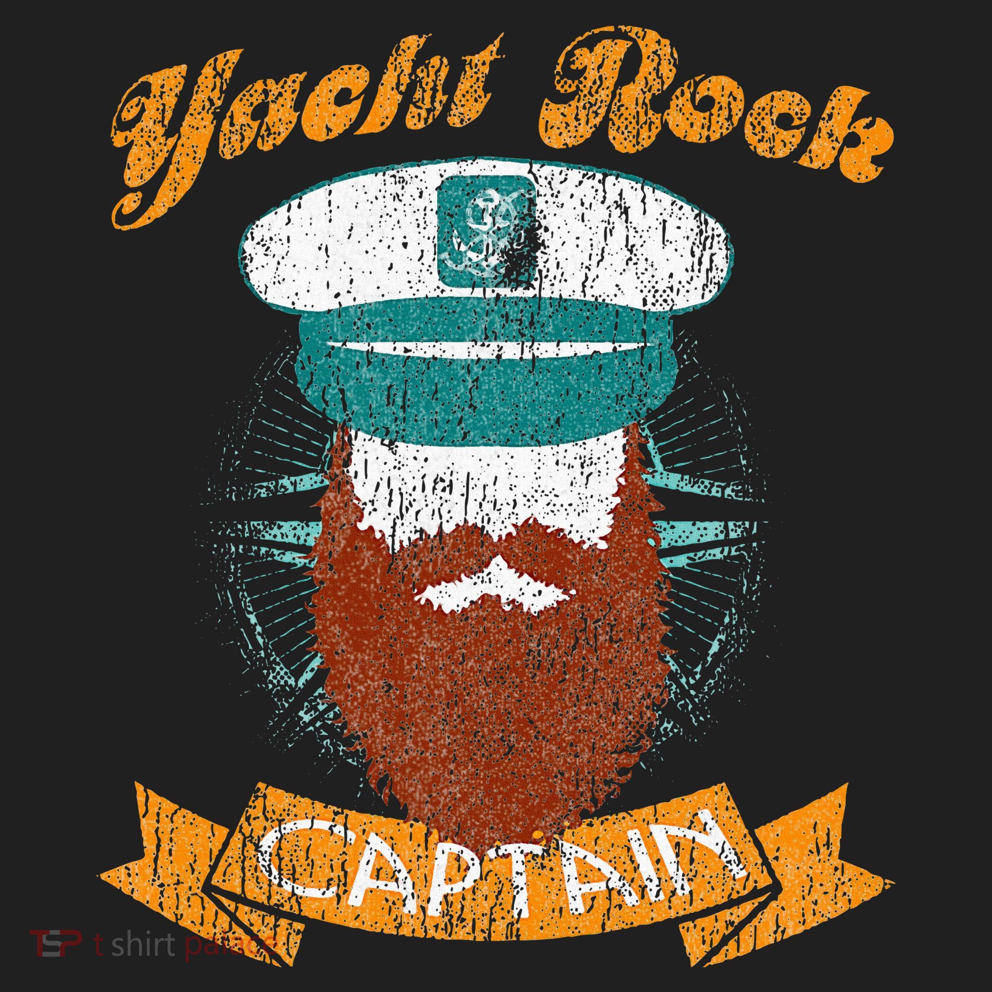 Yacht Rock Captain Party Boat Drinking Bearded Beanie