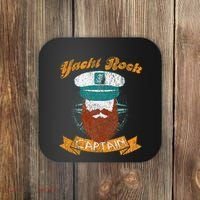 Yacht Rock Captain Party Boat Drinking Bearded Coaster thumb 0