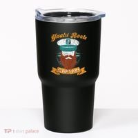 Yacht Rock Captain Party Boat Drinking Bearded Tumbler thumb 0