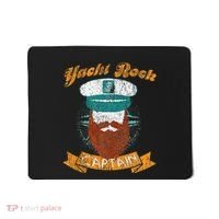 Yacht Rock Captain Party Boat Drinking Bearded Mousepad thumb 0