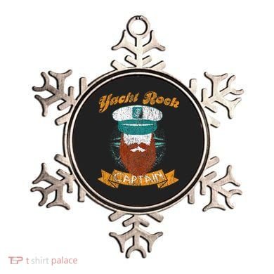 Yacht Rock Captain Party Boat Drinking Bearded Ornament