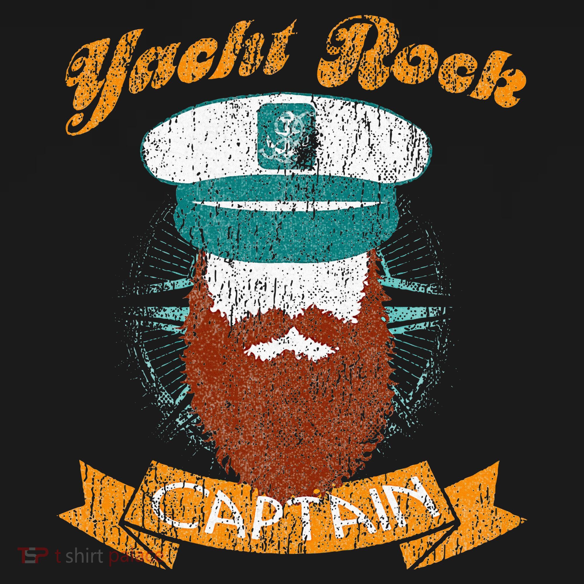 Yacht Rock Captain Party Boat Drinking Bearded Women's Tank Top