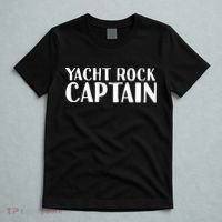YACHT ROCK CAPTAIN Funny Boat Sailor Party Gift Idea T-Shirt thumb 5