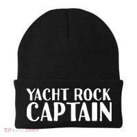 YACHT ROCK CAPTAIN Funny Boat Sailor Party Gift Idea Beanie thumb 0