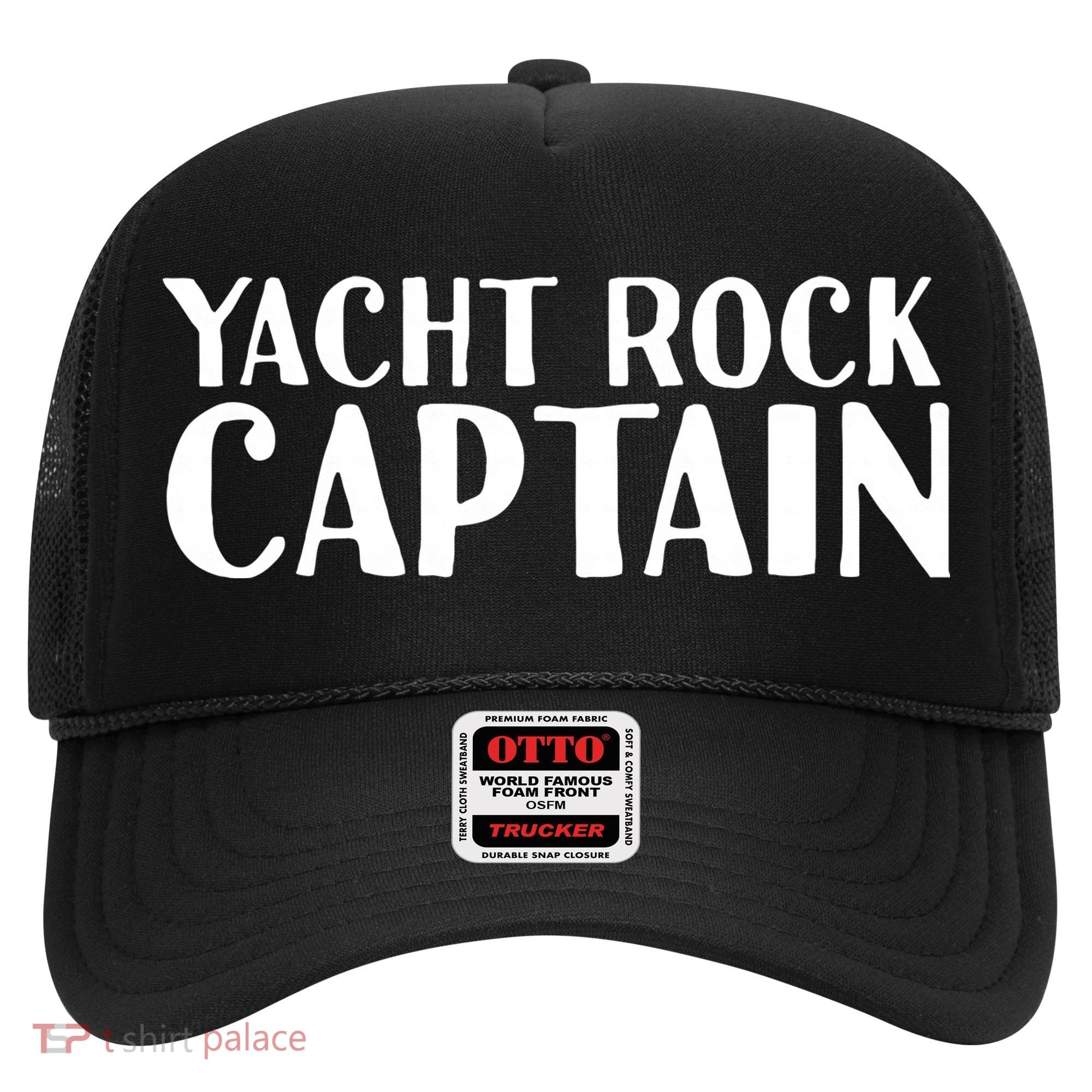 YACHT ROCK CAPTAIN Funny Boat Sailor Party Gift Idea Hat
