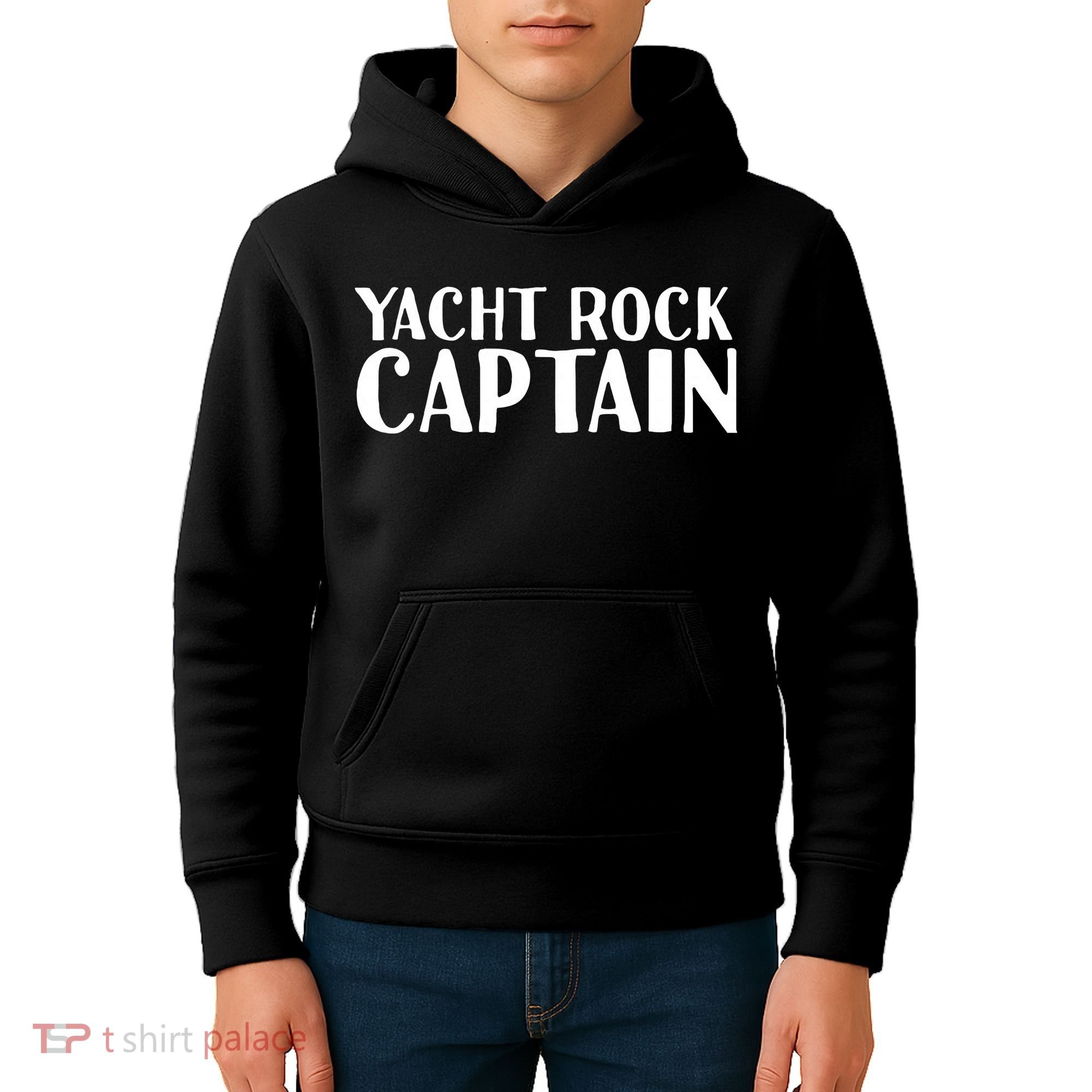 YACHT ROCK CAPTAIN Funny Boat Sailor Party Gift Idea Kids Hoodie