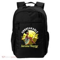 Yellow Ribbon Cancer Awareness Unbreakable Sarcoma Warrior Cute Gift Backpack thumb 0