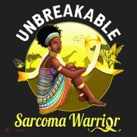 Yellow Ribbon Cancer Awareness Unbreakable Sarcoma Warrior Cute Gift Beanie thumb 2