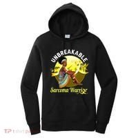 Yellow Ribbon Cancer Awareness Unbreakable Sarcoma Warrior Cute Gift Women's Hoodie thumb 0