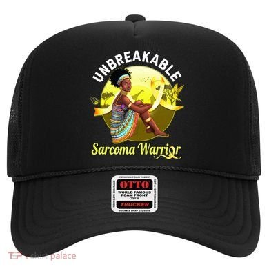 Yellow Ribbon Cancer Awareness Unbreakable Sarcoma Warrior Cute Gift Hat