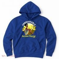 Yellow Ribbon Cancer Awareness Unbreakable Sarcoma Warrior Cute Gift Hoodie thumb 0