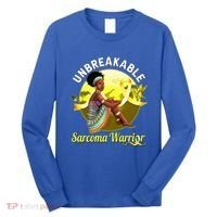 Yellow Ribbon Cancer Awareness Unbreakable Sarcoma Warrior Cute Gift Long Sleeve Shirt thumb 0