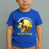 Yellow Ribbon Cancer Awareness Unbreakable Sarcoma Warrior Cute Gift Toddler T-Shirt thumb 2