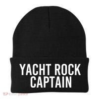 Yacht Rock Captain Funny Boat Sailor Party Gift Idea Gift Beanie thumb 0