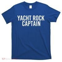 Yacht Rock Captain Funny Boat Sailor Party Gift Idea Gift T-Shirt thumb 0