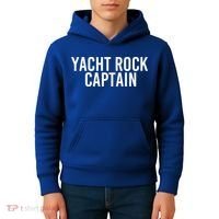 Yacht Rock Captain Funny Boat Sailor Party Gift Idea Gift Kids Hoodie thumb 4