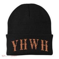 Yhwh Religious Faith Christian Gifts For Her Beanie thumb 0