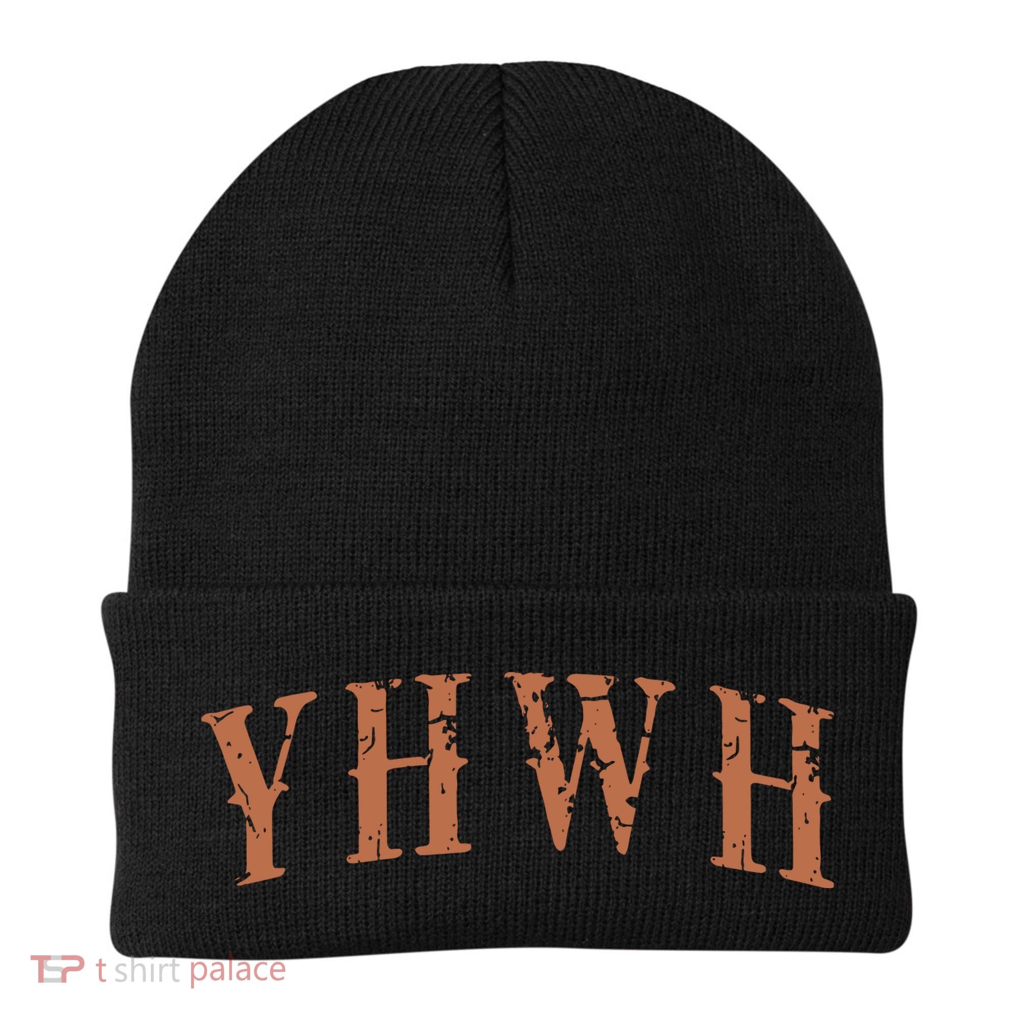 Yhwh Religious Faith Christian Gifts For Her Beanie