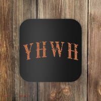 Yhwh Religious Faith Christian Gifts For Her Coaster thumb 0