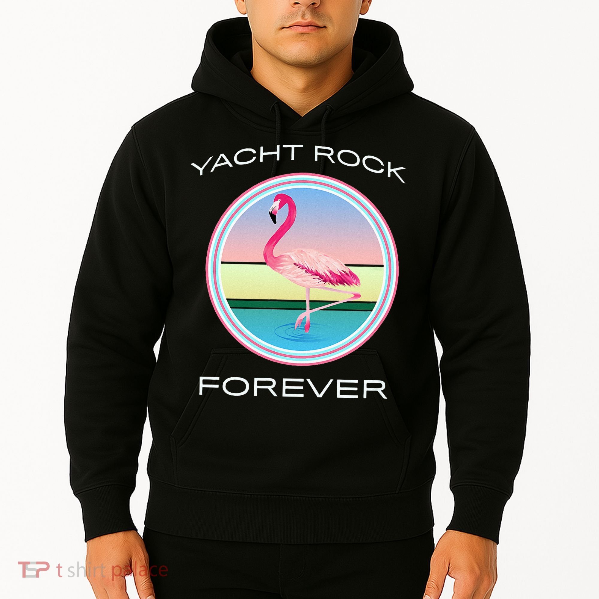 Yacht Rock Forever 80s Retro Style Hoodie