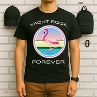Yacht Rock Forever 80s Retro Style T-Shirt thumb 6