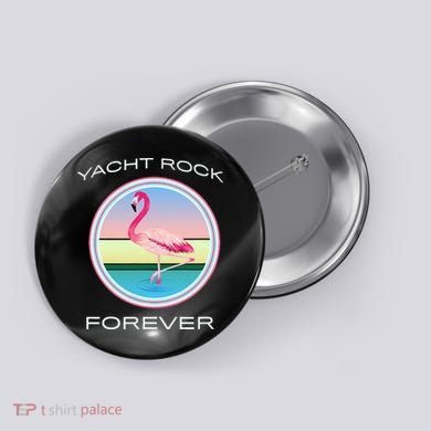 Yacht Rock Forever 80s Retro Style Button