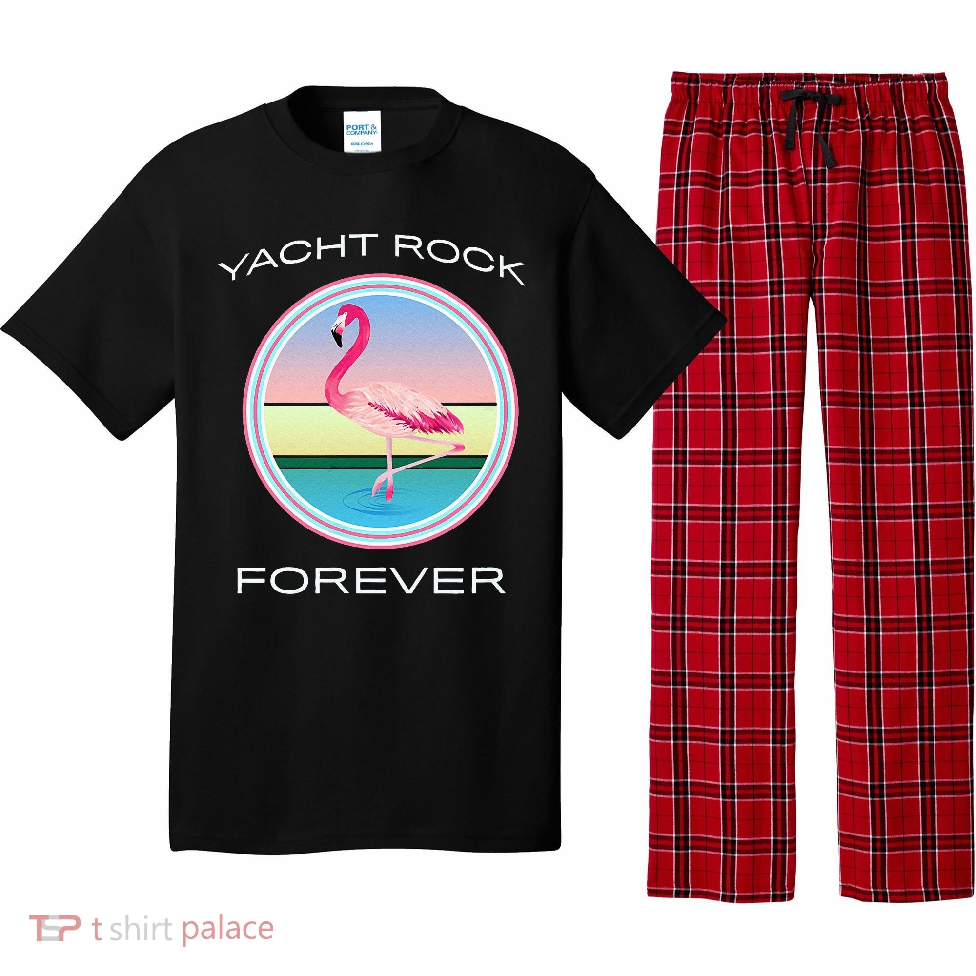 Yacht Rock Forever 80s Retro Style Pajama Set