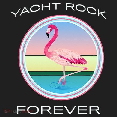 Yacht Rock Forever 80s Retro Style Urban Oversized Heavyweight T-Shirt