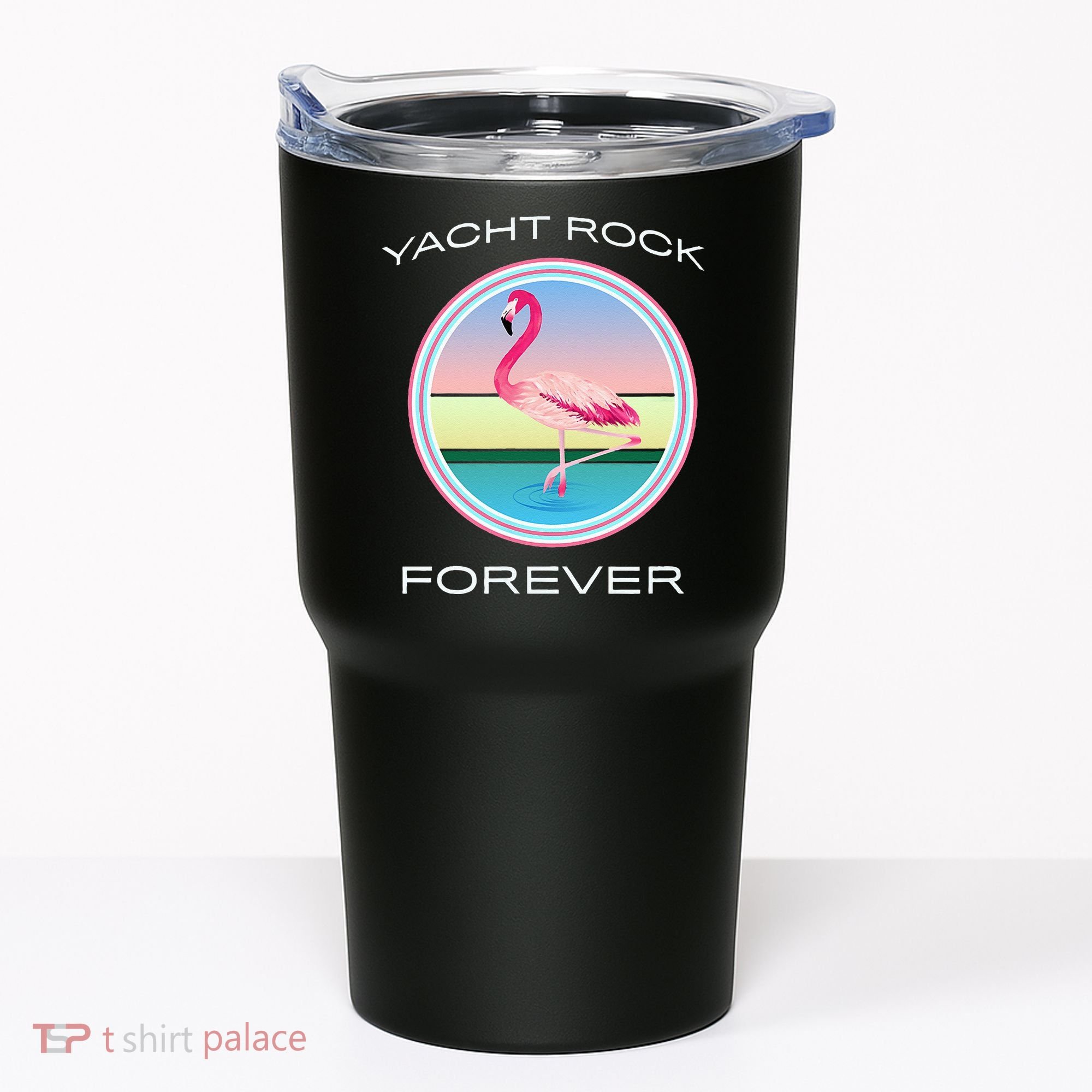 Yacht Rock Forever 80s Retro Style Tumbler