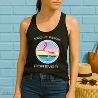 Yacht Rock Forever 80s Retro Style Women's Tank Top thumb 2