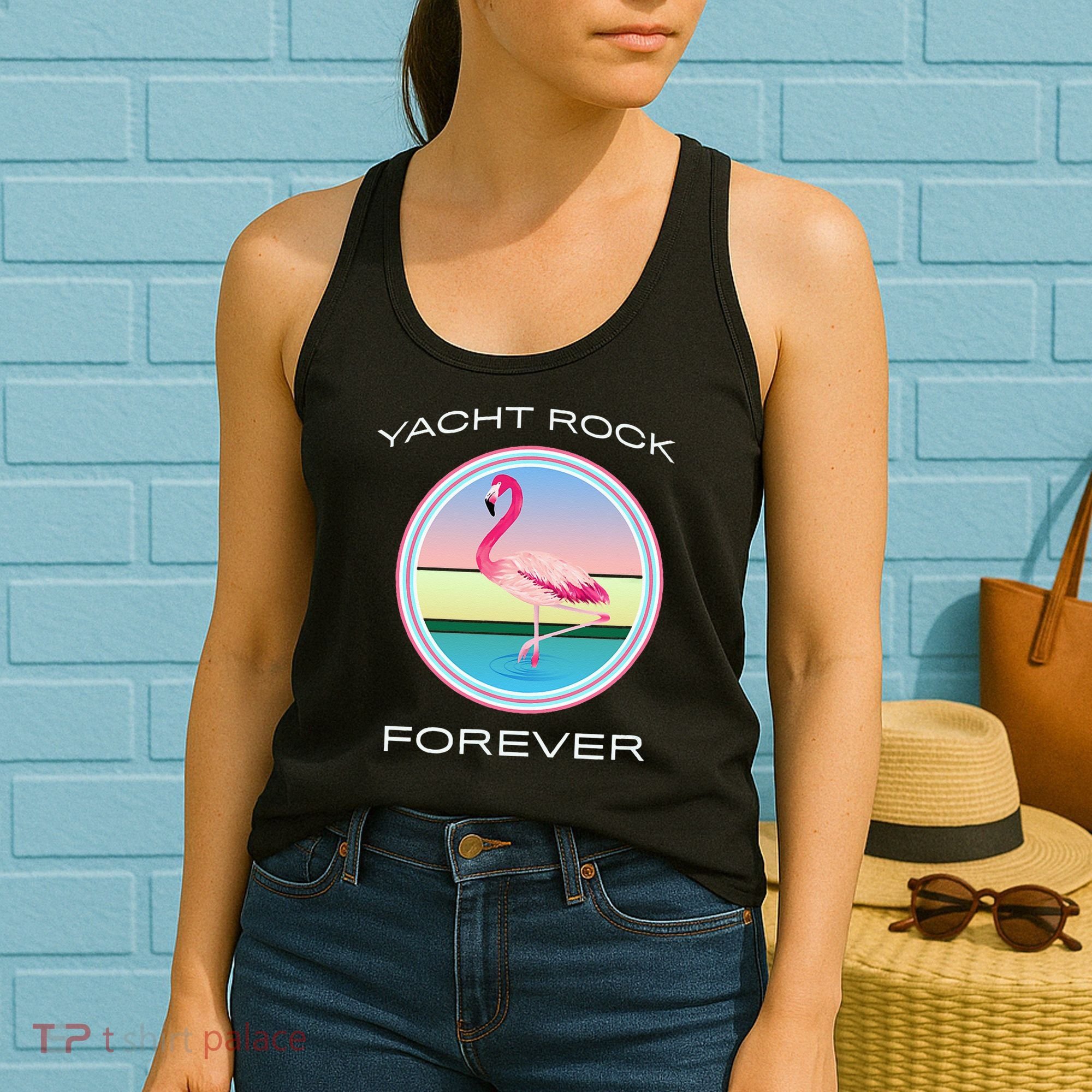 Yacht Rock Forever 80s Retro Style Women's Tank Top