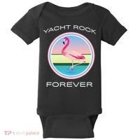 Yacht Rock Forever 80s Retro Style Baby Bodysuit thumb 0
