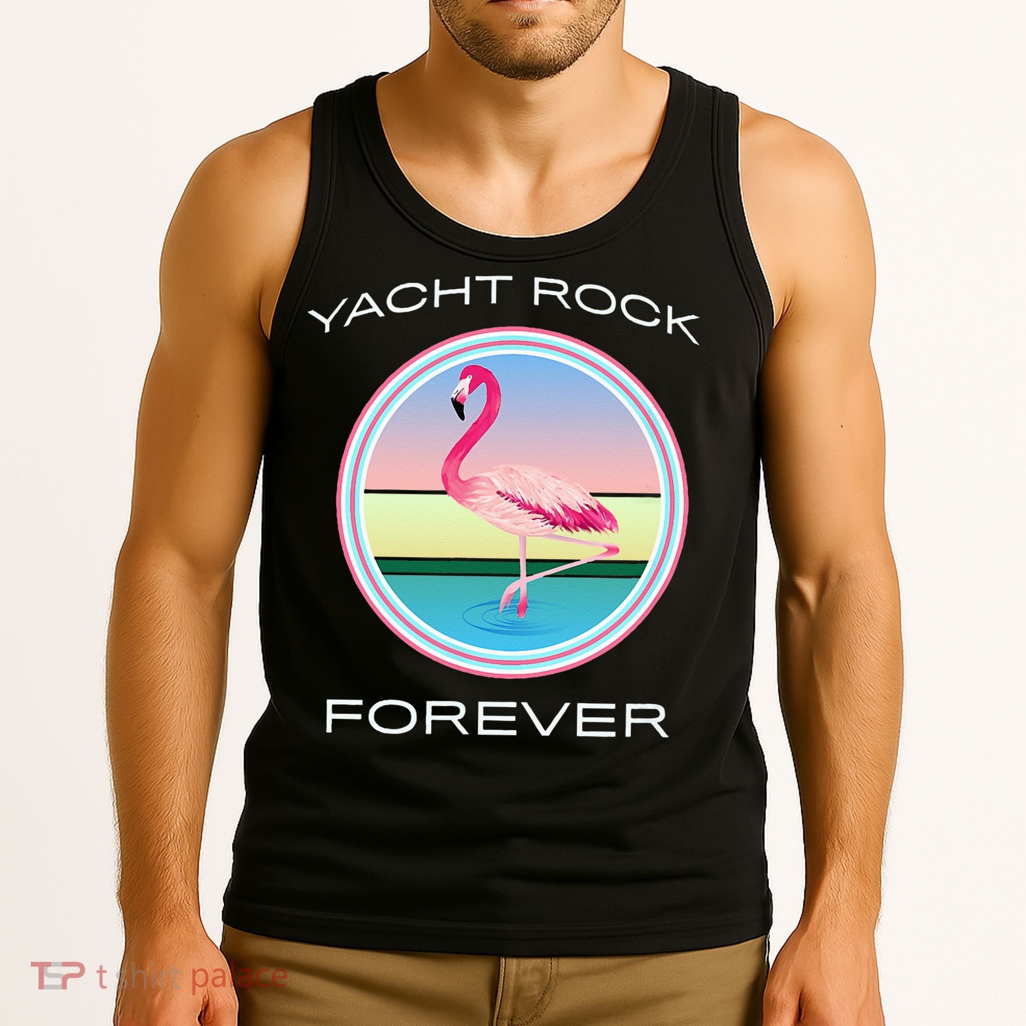 Yacht Rock Forever 80s Retro Style Tank Top