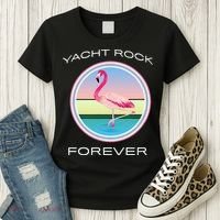 Yacht Rock Forever 80s Retro Style Women's T-Shirt thumb 3